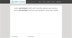 Desktop Screenshot of jeffbrockstudio.com
